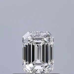 0.45ct EMERALD F VS1 Natural diamond