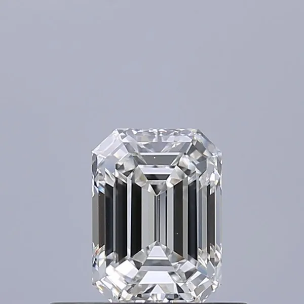 0.45ct EMERALD F VS1 Natural diamond