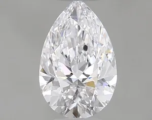 0.38ct PEAR D VVS2 Natural diamond