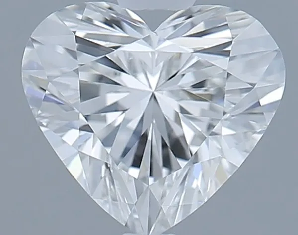 0.53ct HEART F VVS1 Natural diamond