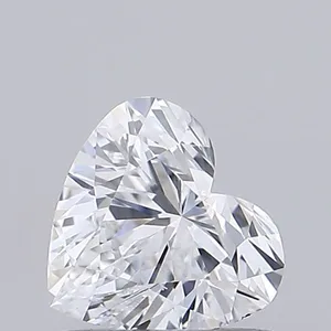 0.53ct HEART D FL Lab diamond