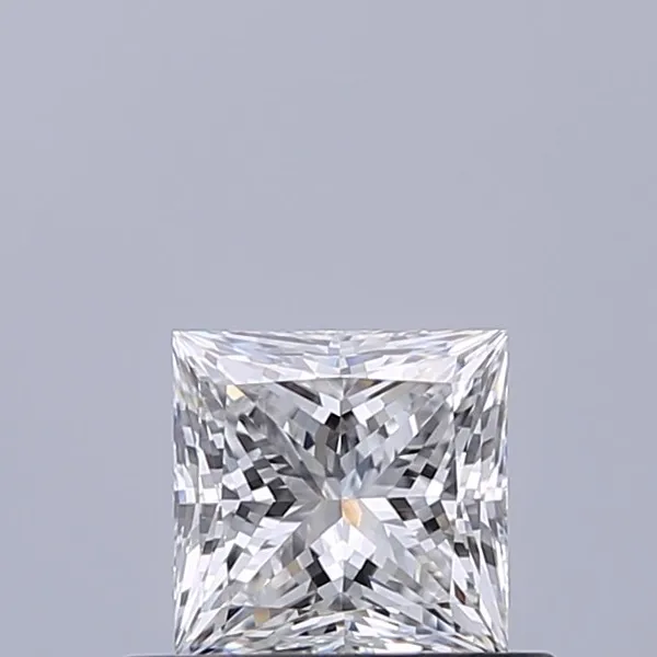 0.54ct PRINCESS D VVS2 Natural diamond