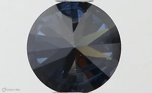 0.52ct ROUND Fancy Deep Blue I1 Coloured Lab diamond