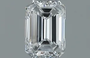 0.5ct EMERALD D VVS1 Natural diamond