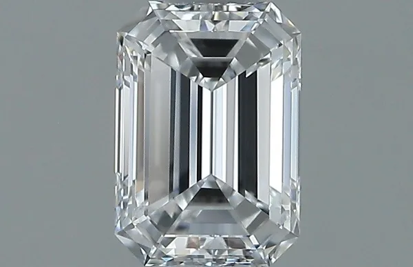 0.5ct EMERALD D VVS1 Natural diamond