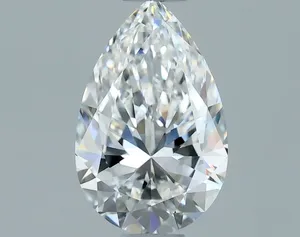 0.5ct PEAR F VVS2 Natural diamond