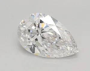 0.88ct PEAR D VVS1 Lab diamond