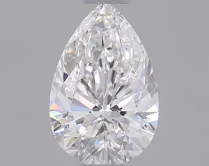 0.5ct PEAR F VS2 Natural diamond