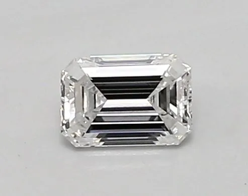 0.39ct EMERALD D VVS2 Lab diamond