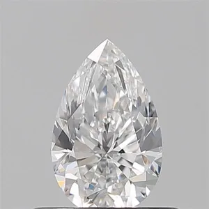 0.5ct PEAR E VS1 Natural diamond