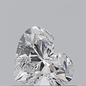 0.52ct HEART F SI1 Natural diamond