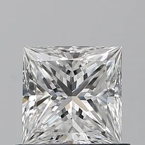 0.7ct PRINCESS E SI1 Natural diamond