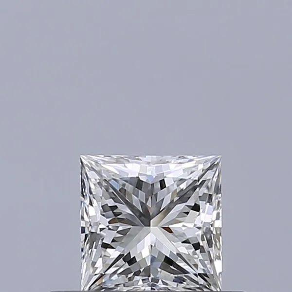 0.4ct PRINCESS E VVS2 Natural diamond