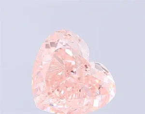 1.02ct HEART Fancy Intense Pink VS1 Coloured Lab diamond