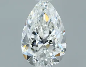 0.5ct PEAR F VS2 Natural diamond