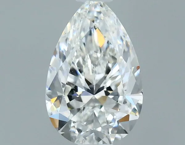 0.5ct PEAR F VS2 Natural diamond