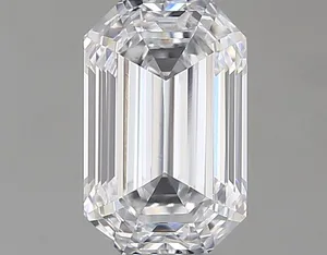 0.48ct EMERALD D VVS1 Natural diamond