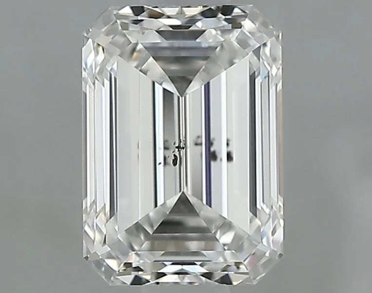 0.91ct EMERALD F SI2 Natural diamond