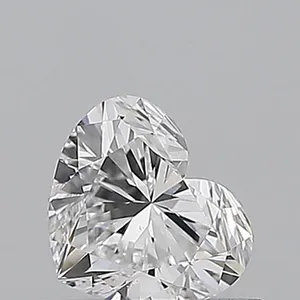 0.5ct HEART D SI1 Natural diamond