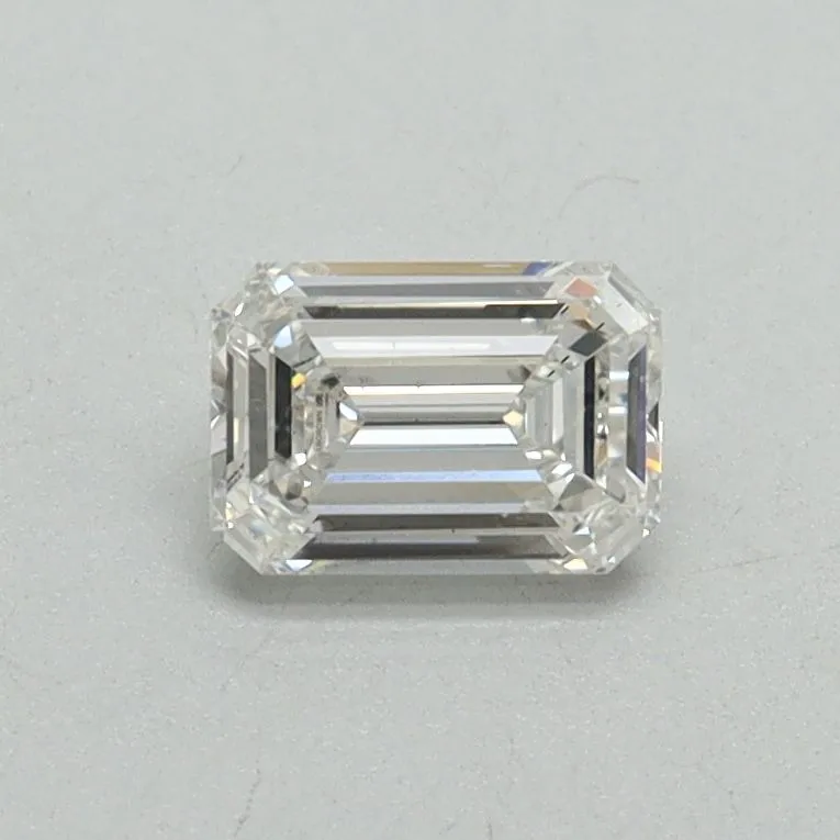 0.51ct EMERALD F SI1 Lab Grown diamond