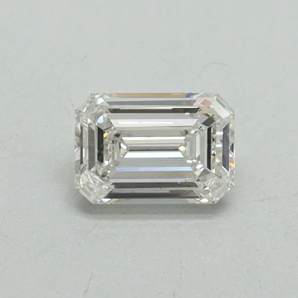 0.51ct EMERALD F SI1 Lab diamond