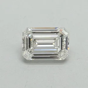 0.51ct EMERALD F SI1 Lab diamond
