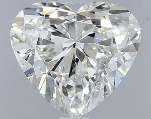 1ct HEART H VS1 Natural diamond