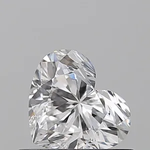 0.5ct HEART E VS1 Natural diamond