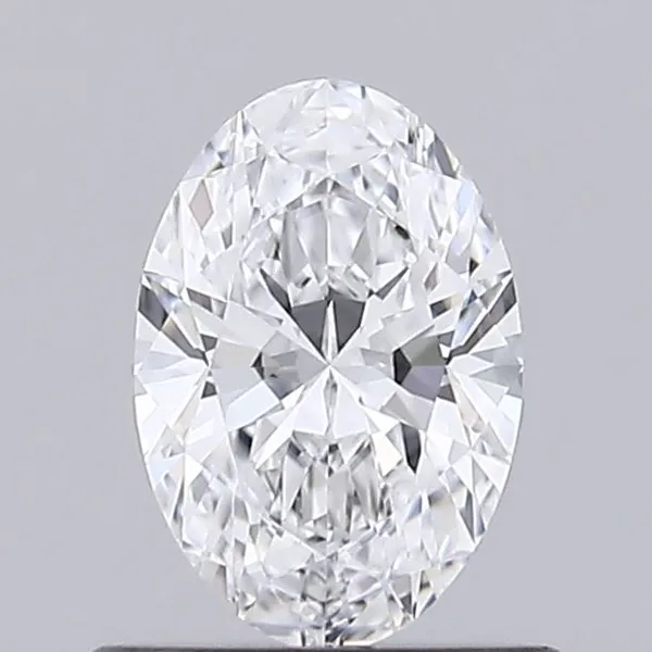 0.53ct OVAL D VVS1 Lab diamond