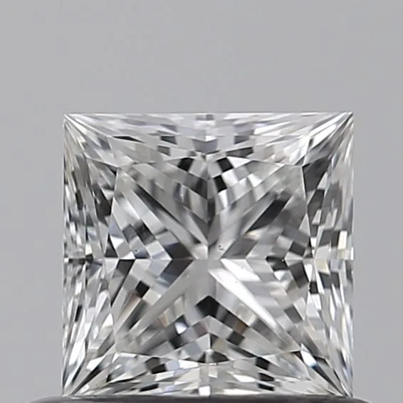 0.6ct PRINCESS F VS2 Natural diamond