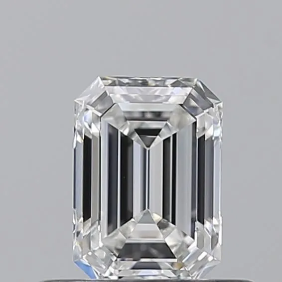 0.5ct EMERALD F VS2 Natural diamond