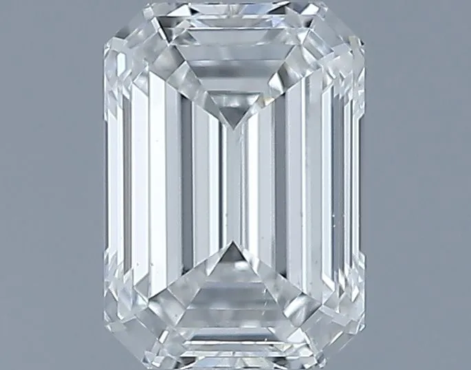 0.60ct EMERALD F VS2 Natural diamond