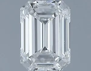 0.6ct EMERALD F VS2 Natural diamond