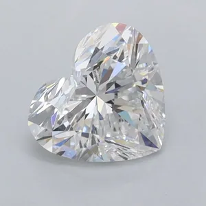0.97ct HEART D IF Lab diamond