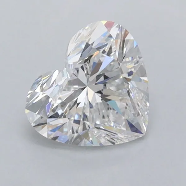 0.97ct HEART D IF Lab diamond