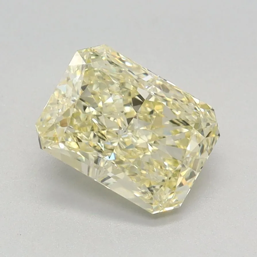 1.42ct RADIANT Fancy Intense Yellow VVS2 Coloured Lab diamond