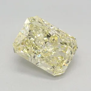 1.42ct RADIANT Fancy Intense Yellow VVS2 Coloured Lab diamond