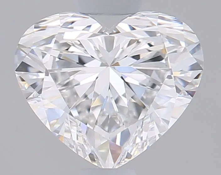 0.71ct HEART F VVS2 Natural diamond