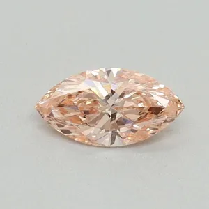 0.31ct MARQUISE Fancy Vivid Pink VS1 Coloured Lab diamond
