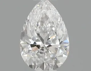 0.34ct PEAR D VVS2 Natural diamond