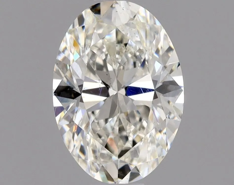 0.64ct OVAL H SI2 Natural diamond