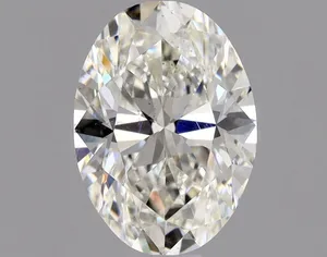 0.64ct OVAL H SI2 Natural diamond
