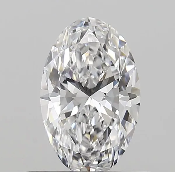 0.59ct OVAL D SI1 Natural diamond
