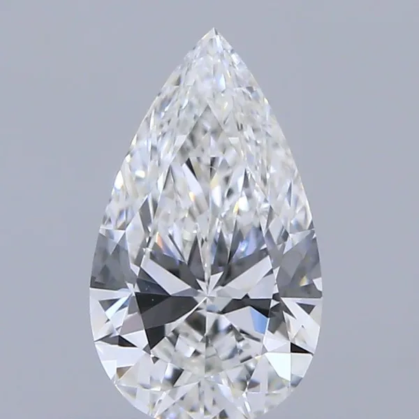 0.5ct PEAR F VS1 Natural diamond