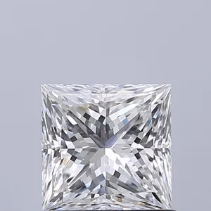 0.91ct PRINCESS F VS2 Natural diamond