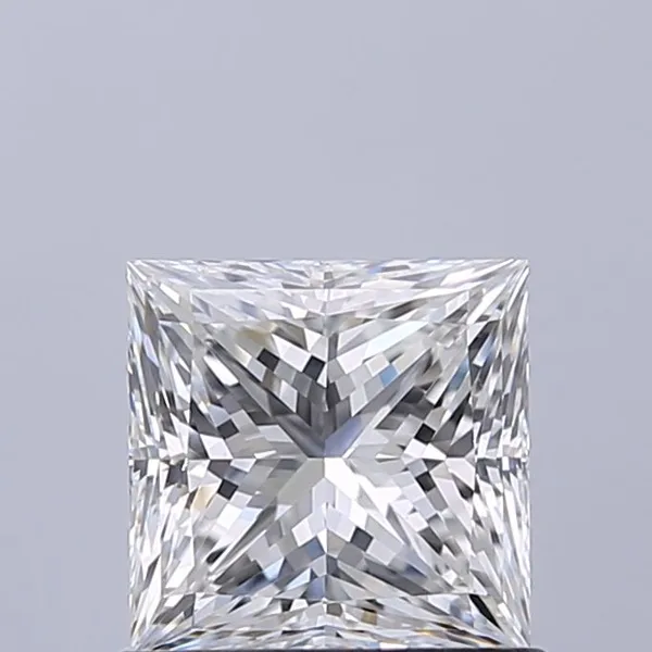 0.91ct PRINCESS F VS2 Natural diamond