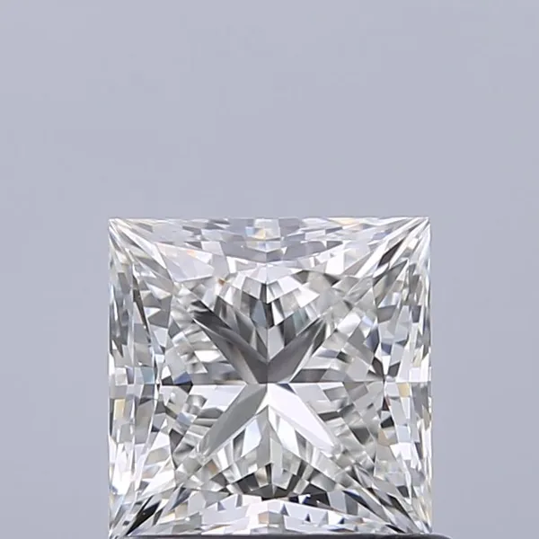 0.91ct PRINCESS H IF Natural diamond