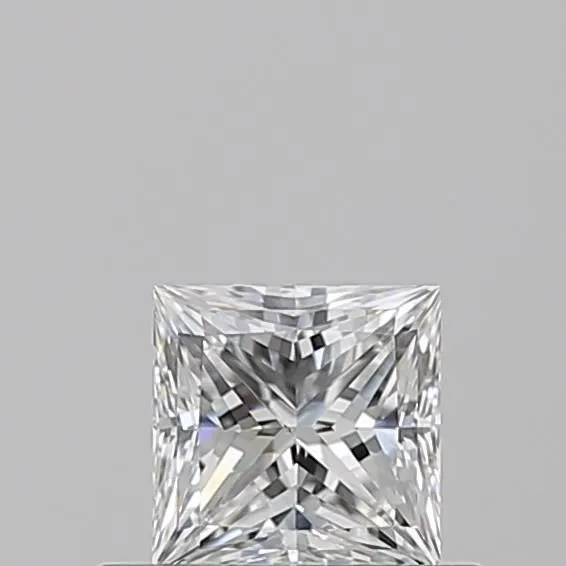 0.5ct PRINCESS F VS2 Natural diamond