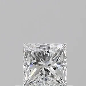 0.5ct PRINCESS F VS2 Natural diamond