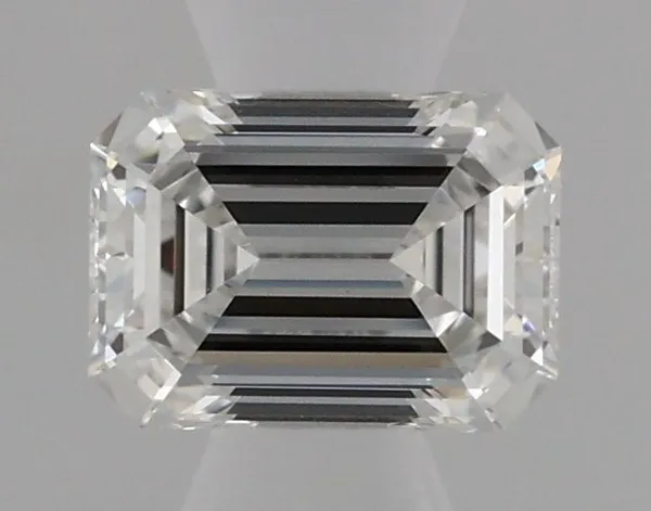 0.31ct EMERALD F VVS2 Natural diamond